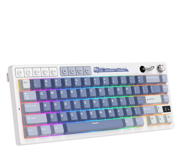 Royal Kludge RK M65 Ocean Blue Beige switch - 1455767 - zdjęcie 2